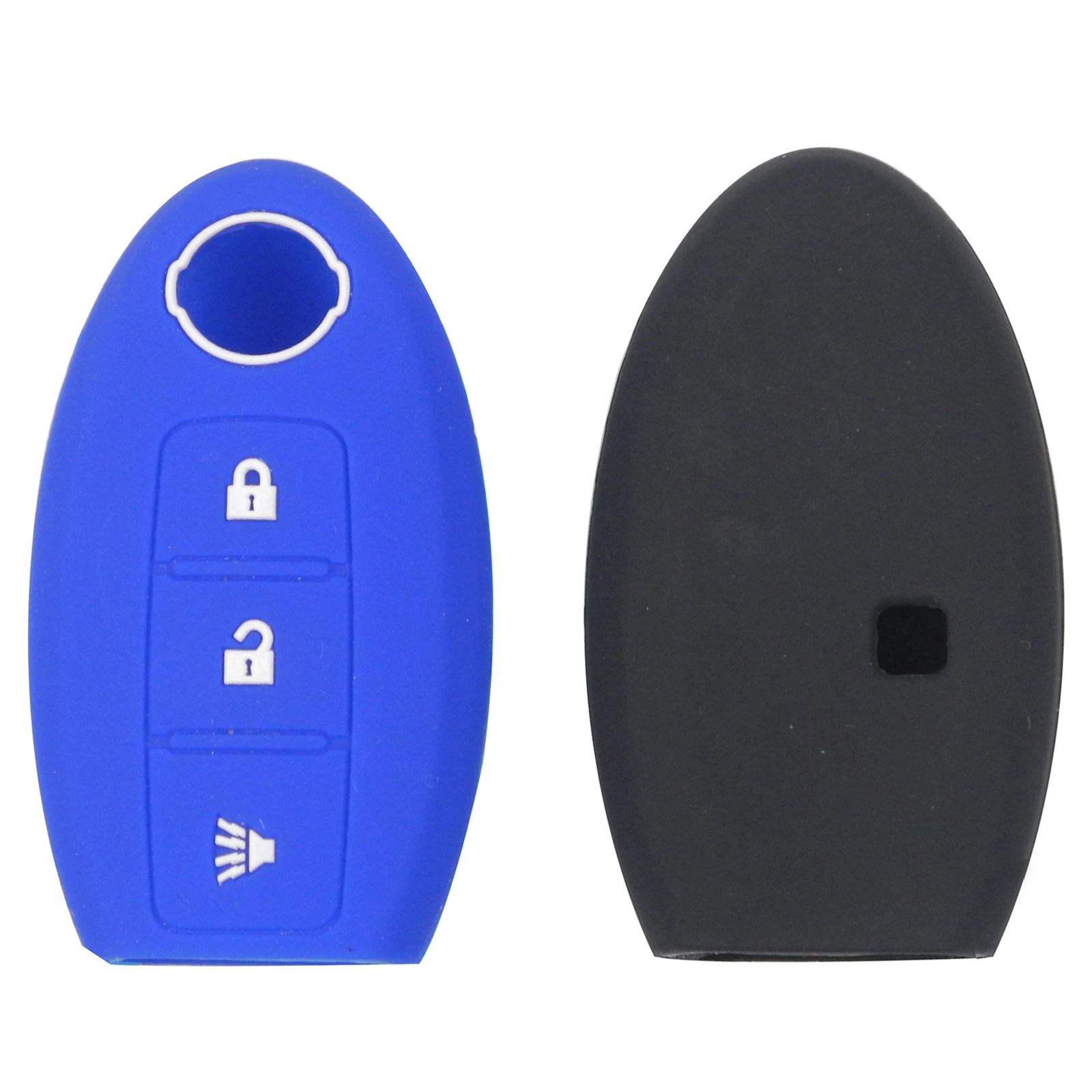 Keyforkess 30 pz/lotto custodia chiave in Silicone per Nissan Maxima Altima Teana Tiida Sylphy Sunny x-trail 3 pulsanti Smart Car Key Cover - HTB1JC3megvD8KJjSsplq6yIEFXah