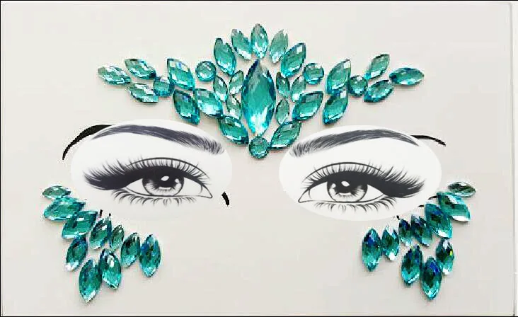 1 лист ylic смоляная наклейка для дрели Bindi ручная работа Богемия этнический стиль