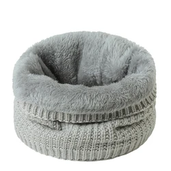 2019 New Winter Cotton Scarf Fashion Soft Women's Rings Girls Neck Scarves with Plush 2019 New Winter Cotton Scarf Fashion Soft Women's Rings Girls Neck Scarves with Plush