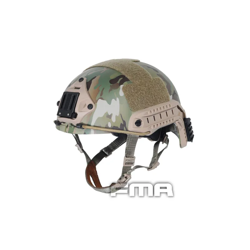 

FMA Tactical Paintball Hunting ABS Ballistic Style Fast Helmet Multicam M L TB460