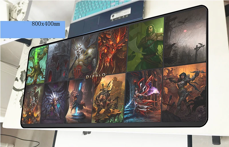 

Tyrael mouse pad 80x40cm Professional mousepads best gaming mousepad gamer Domineering personalized mouse pads keyboard pc pad