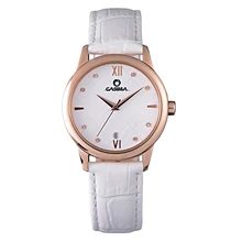 Relogio feminino women watches red leather strap Crystal quartz Fashion Casual ladies waterproof wrist watch CASIMA #2607