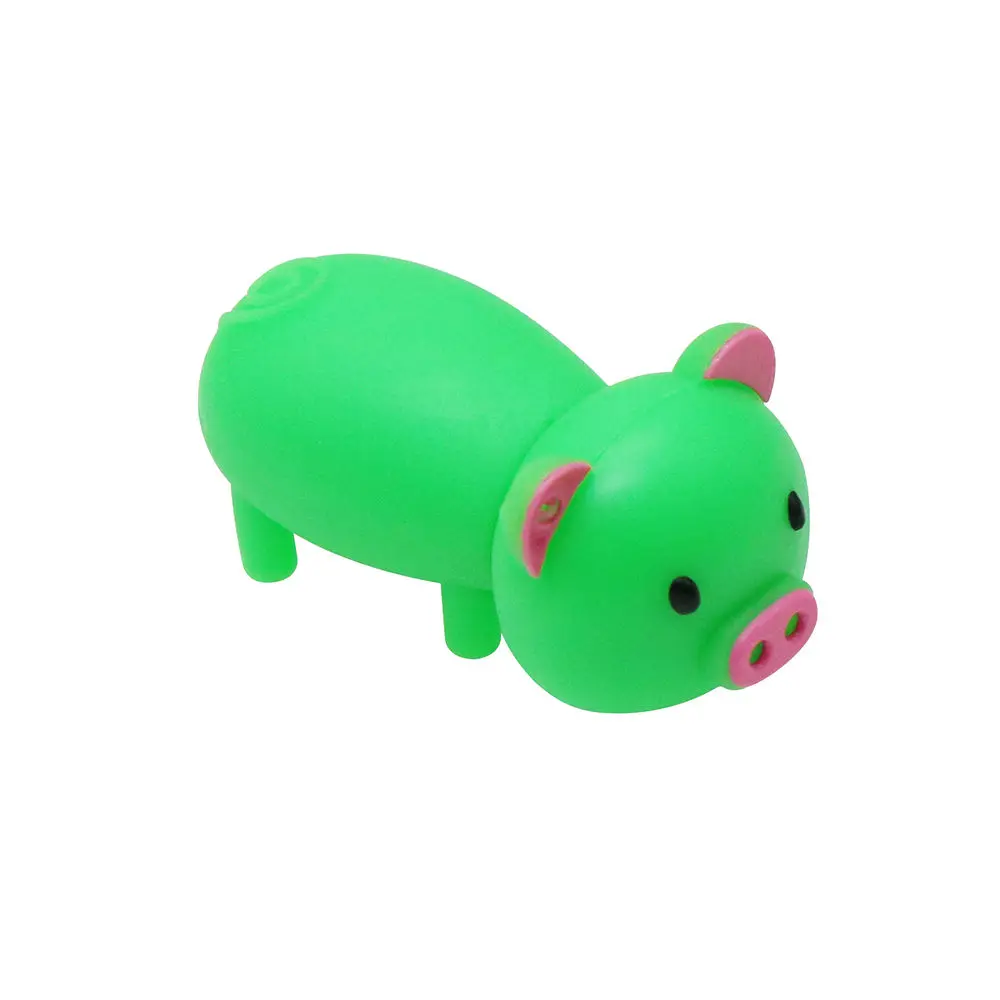 Флеш-накопитель Prive Cartoon Pink Pig, 4 ГБ, 8 ГБ, 16 ГБ, 32 ГБ, 64 ГБ, Usb флеш-накопитель, USB 2,0, флеш-карта памяти, 128 ГБ, диск на ключ, подарок - Цвет: Green