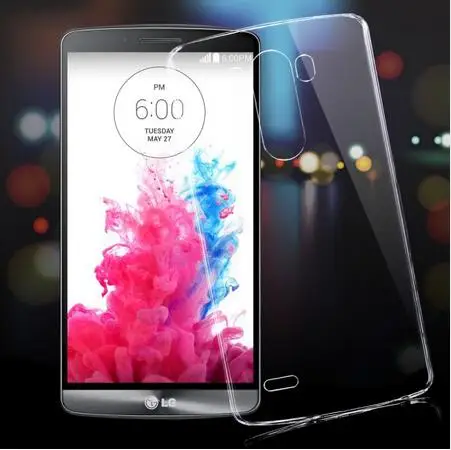 Для LG G3 Случае Мода Crystal Clear Hard PC Чехол Optimus D850 D855 Ультра Тонкий Мобильный Телефон