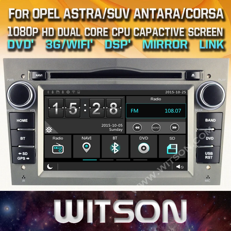 Perfect WITSON CAR DVD GPS For OPEL ASTRA/ANTARA/CORSA Capctive Screen+1080P+DSP+WiFi+3G+DVR+Good Price car stereo audio dvd gps 0 Perfect WITSON CAR DVD GPS For OPEL ASTRA/ANTARA/CORSA Capctive Screen+1080P+DSP+WiFi+3G+DVR+Good Price car stereo audio dvd gps 0