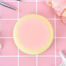 1 шт. круглая губка для депиляции двухсторонний дизайн Губка для удаления волос Многофункциональный безболезненный депилятор инструмент