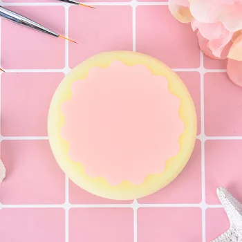 

1Pc Dual Sides Design Hair Removal Sponge Pad Multi Function Painless Depilatory Tool Round Depilation Sponge