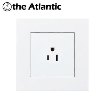 

America and Japan 15A Wall Socket Power Outlet Enchufe PC Plastic Panel Electrical Plug Outlet Power Outlet Electrical Plug