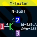 T7 TC-T7-H Транзистор тестер Диод Триод измеритель емкости LCR ESR NPN PNP MOSFET ИК Многофункциональный тестер Цифровой мультиметр