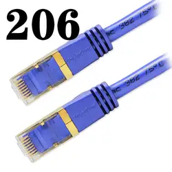 2019 Ethernet кабель высокого Скорость RJ45 сети LAN Кабельный маршрутизатор компьютерный кабель для компьютерный маршрутизатор 206