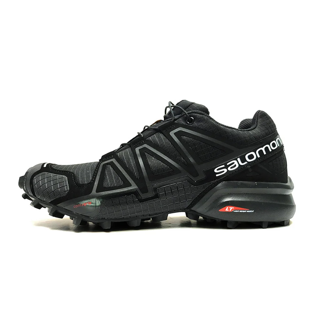 

Salomon Speed Cross 4 CS Men Sneakers Male Black Cross-country Outdoor Trainers Shoes Male Athletic Running Shoes 40-46