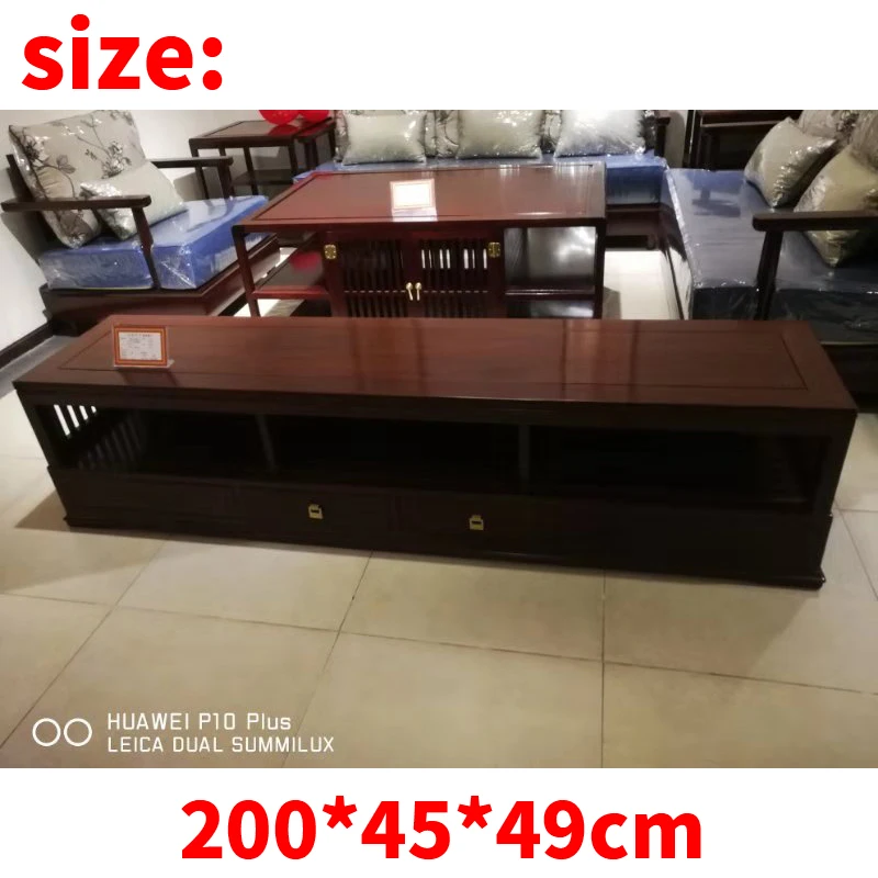 نحت الأثاث روزوود غرفة المعيشة حامل تلفاز جدار الجانب طاولة ركن خشب متين كتاب مكتب الصين جديد الكلاسيكية الحديثة تلفزيون مجلس الوزراء