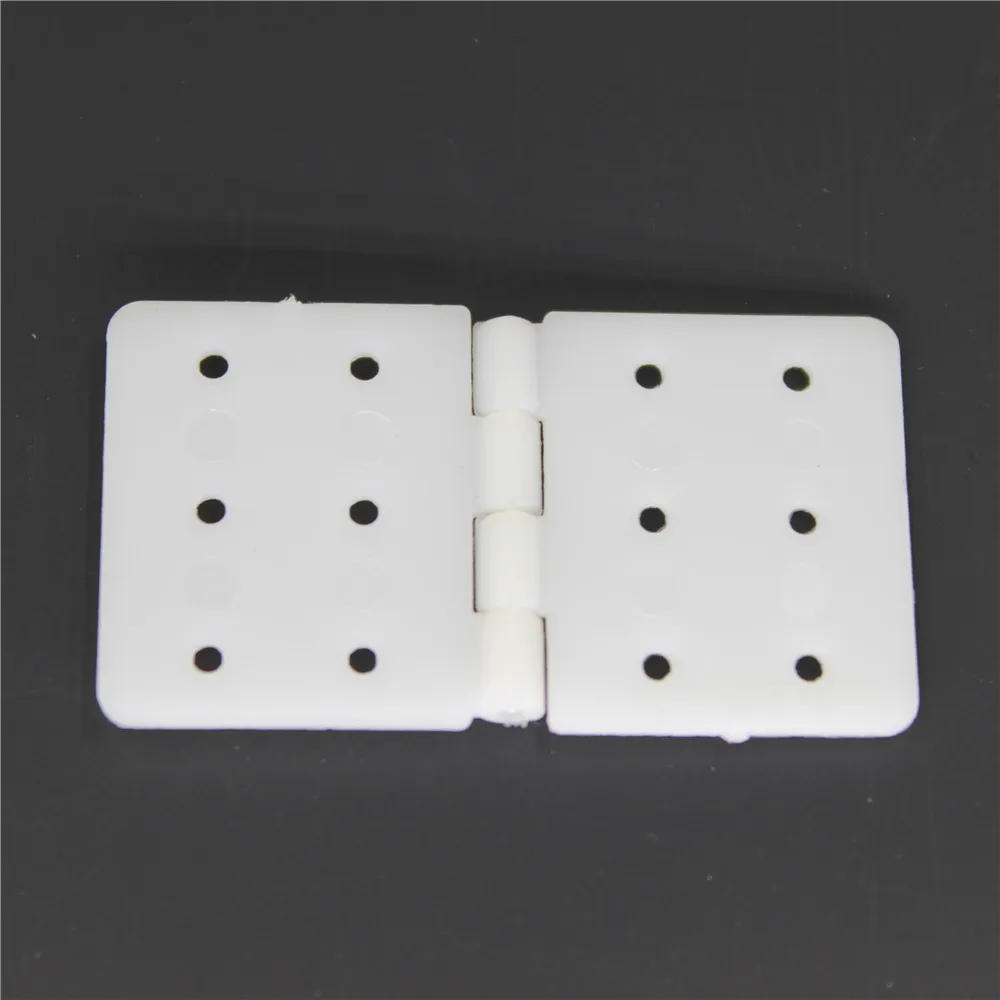 

10pcs Plastic Pinned Nylon Hinges 20x36 mm For Remote Control RC Airplanes Parts Model Aeromodelling Replacement
