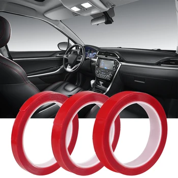

Red double-sided tape high-strength acrylic gel transparent seamless sticker car interior fixed home universal