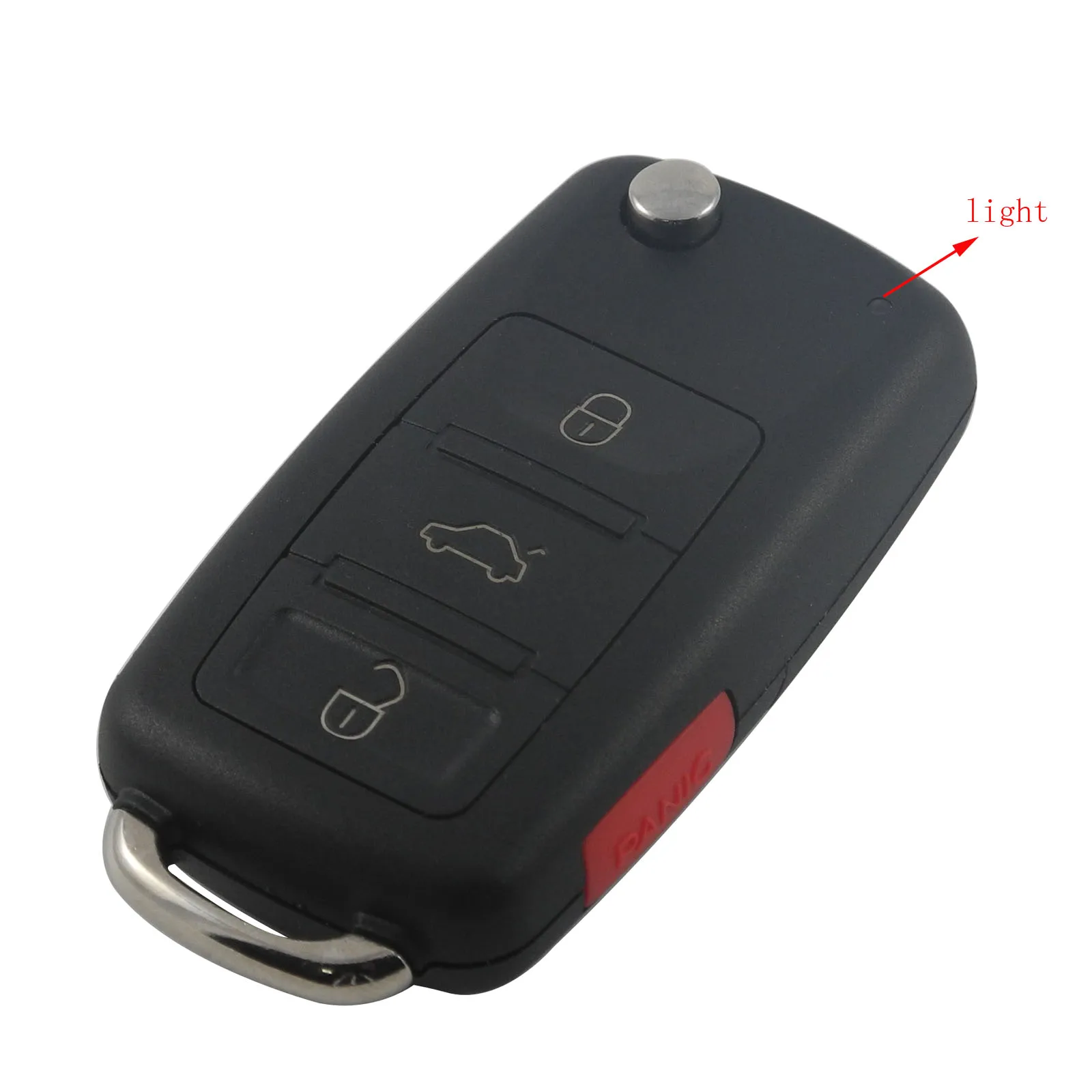 3 кнопки флип чехол для дистанционного ключа от машины Volkswagen VW Jetta Golf Passat Beetle Polo Bora