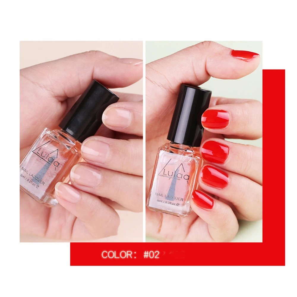 UV Ray Tracing 6 Colors Sunlight Change Nail Polish Lacquer Paint Beauty Set 6ml Variability Art Gel Mild and Tasteless TSLM2 - Цвет: 02