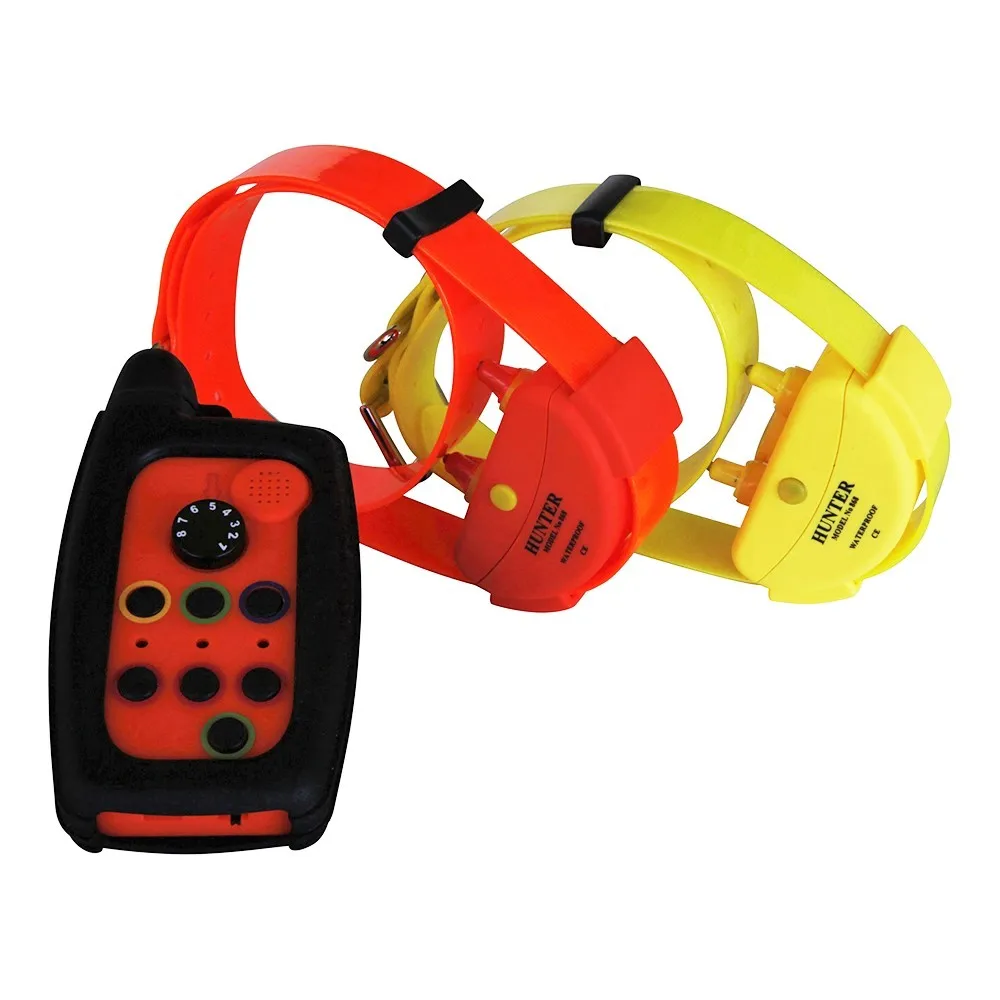 WATERPROOF DOG TRAINING COLLAR RANGE UP TO 2000 METERS 2 DOGS