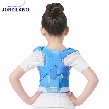 

JORZILANO Children Kids Adjustable Posture Corrector Belt Back Chest Shoulder Supporting Posture Correct Brace For Unisex Adult