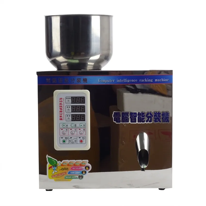 1 шт. машина для взвешивания и упаковки чая, автоматическое измерение упаковочной машины для частиц 1-25 г