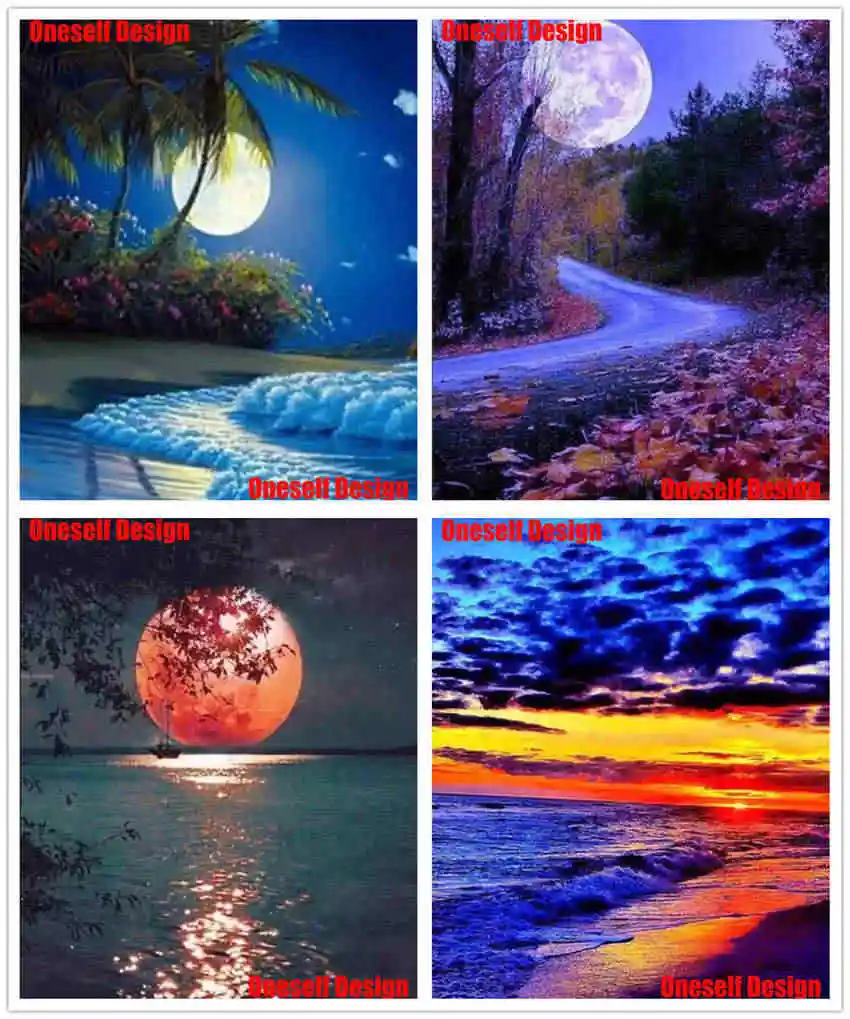 Diy Diamond Embroidery Sale 5D daimond painting full Set diy Diamond Painting Full Square Scenic