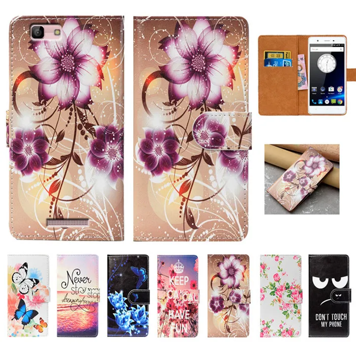 

For Highscreen Tasty Case High Quality Pu Leather 5.0" Flip Wallet Case Back Cover Book Case For Highscreen Tasty Case