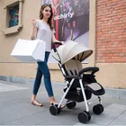 Best Price as low as $199.00 Hot Free Foot Ultra Light Four Wheel Portable Poussette Folding Baby Stroller Car Carriage Buggy Pram Multifunction Kinderwagen