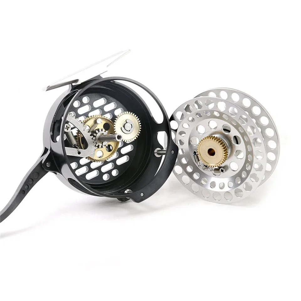 Carretel de Pesca Maximumcatch Super Automática Voar Prata - Blacky4 70 Alumínio Carretel Luz 11 Maximumcatch super luz automática voar carretel de