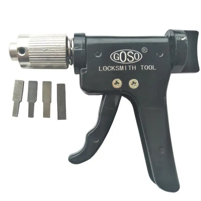 

GOSO Lock Pick Lathe Rapid Gun High Quality Tools New Civil Plug Spinner Locksmith Work Free Shipping