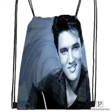 Custom gty_elvis_presley Drawstring Backpack Bag Cute Daypack Kids Satchel (Black Back) 31x40cm#2018612-01-22