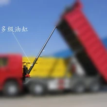 1/14 весы 8X8 6x6 4X4 8wd трактор самосвал с многоступенчатым гидравлическим цилиндром 490 мм/550 мм для Tamiya RC8WD