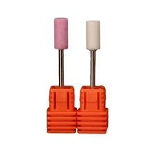 2 шт. кварцевый пилка для ногтей сверла инструменты для машинка для дизайна ногтей точильный камень с головкой для ногтей