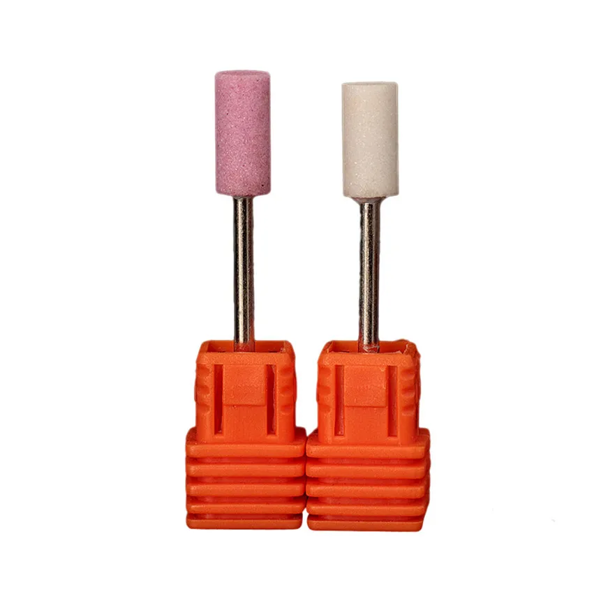 

2017 * 2PC Quartz Nail File Drill Bit Tools For Nail Art Machine Grinding Stone Head Nail Art