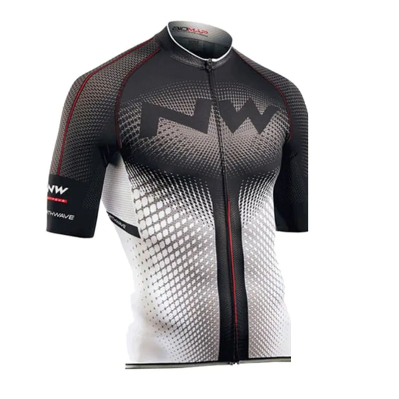 Northwave Cycling Jersey Tops Summer Racing Cycling Clothing Ropa Ciclismo Short Sleeve mtb Bike Jersey Shirt Maillot Ciclismo - Цвет: Pic Color