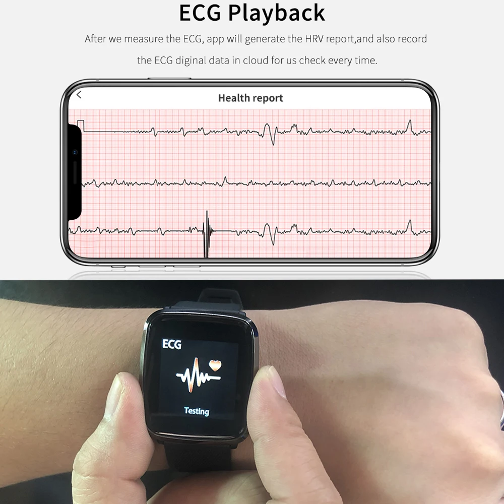 Run Speed Smart Watch ECG PPG Heart Rate Monitor Blood Pressure Watch Men IP67 Waterproof Sport Watch Fitness Tracker Smartwatch