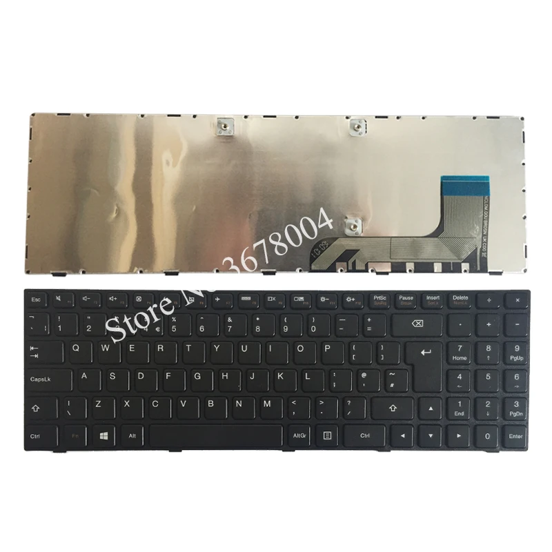 Новая английская клавиатура для Lenovo Ideapad 100-15 100-15IBY B50-10 Клавиатура ноутбука UK