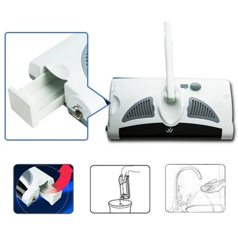 Домашняя уборочная машина, Вращающийся беспроводной электрический робот-пылесос, ручная подметальная машина, портативная швабра, пылесборник, аспиратор