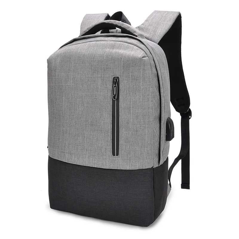 

15 Inch Laptop Backpack USB Charging Male Waterproof Travel Mochila School Backpack Anti Theft Backpack