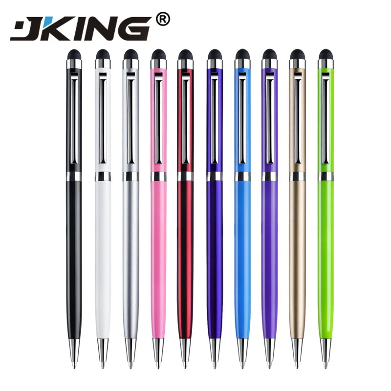 10pcs Tablet Stylus Pen Universal 2 in 1 Capacitive Touch Screen with Ball Point for iPad iPhone Samsung Huawei | Компьютеры и офис