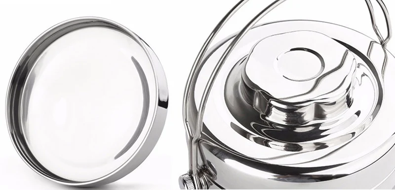 Double Layer Stainless Steel Bento Box Kids Portable Japanese Thermal Lunch Boxs Travel School Food Container Lunchbox Whit Bag 14