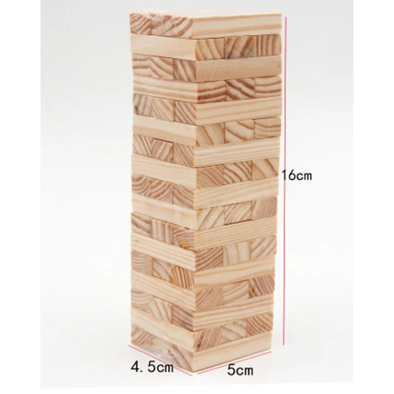 48 шт./компл. маленький Размеры jengaa головоломка семейная настольная игра/вечерние лучший подарок для детей смешные строительные блоки игры