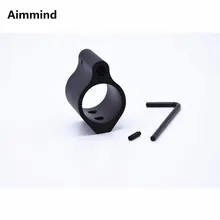 Алюминий газовая муфта Тактический 0,75 дюйма Dia fit M4/AR15 Газа Блок Micro винтовка Газа Блок штифт Принадлежности для охоты