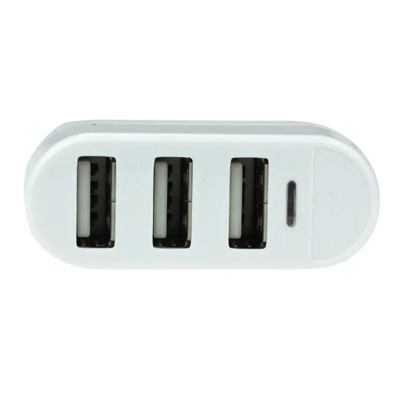 Горячий бренд 3 порта концентратор USB 2 0 Мини поворот сплиттер адаптер для ПК