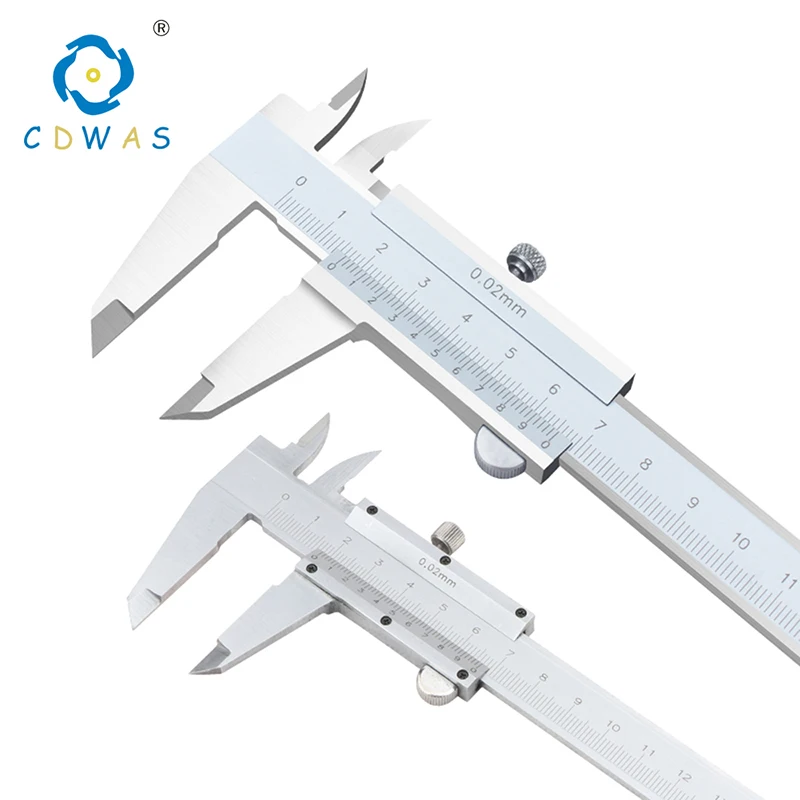 Vernier Caliper With Retailbox 0-150mm 0.02mm High precision multiple uses Metal Calipers Gauge Micrometer Measuring Tools