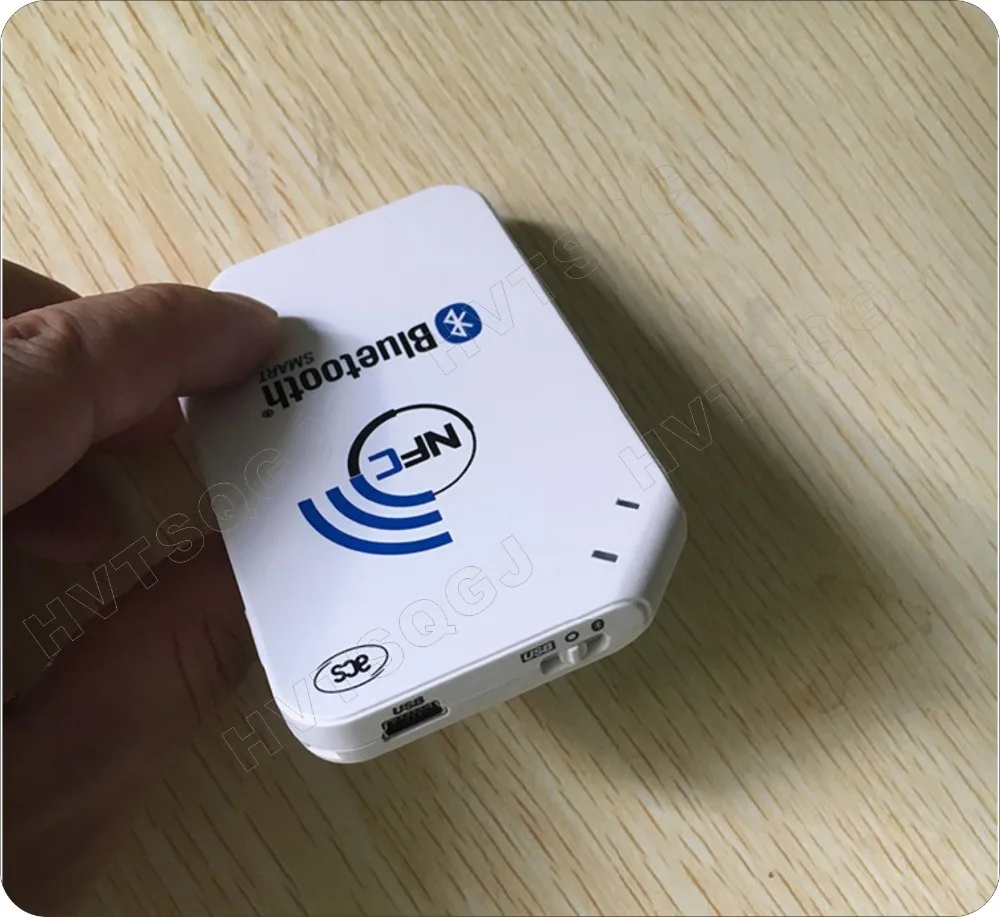 

Free SDK RFID Contactless Android USB NFC Bluetooth smart card Reader/writer ACR1255U