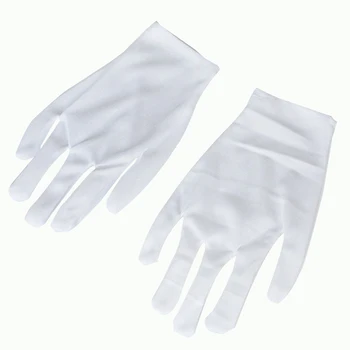

12pair White Labor Insurance Thick Cotton Work Cotton Cloth Thin Medium And Thick Etiquette Wenwan Quality Inspection Gloves