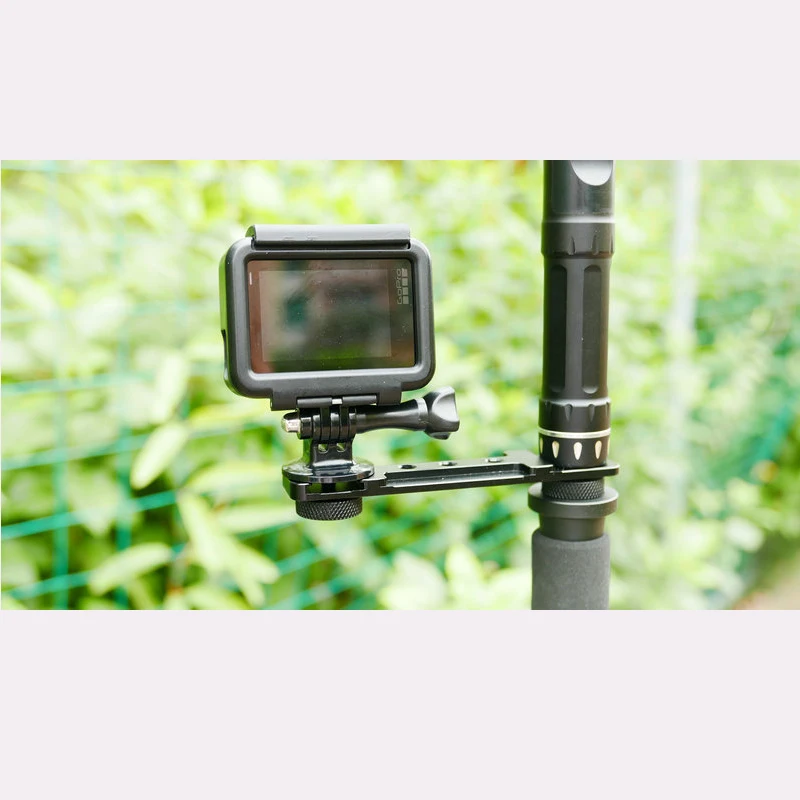 for gopro hero 6 5 4 3 3+ Camera Phone Mount Holder Hot Shoe Bracket  for Zhiyun  smooth Q DJI OSMO Mobile 2 Handheld Gimbal  1 (6)