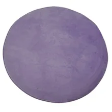 Однотонный коралловый бархатный коврик мягкий Напольный Коврик противоскользящий круглый ковер Европейский стиль Подушка гостиная спальня украшения