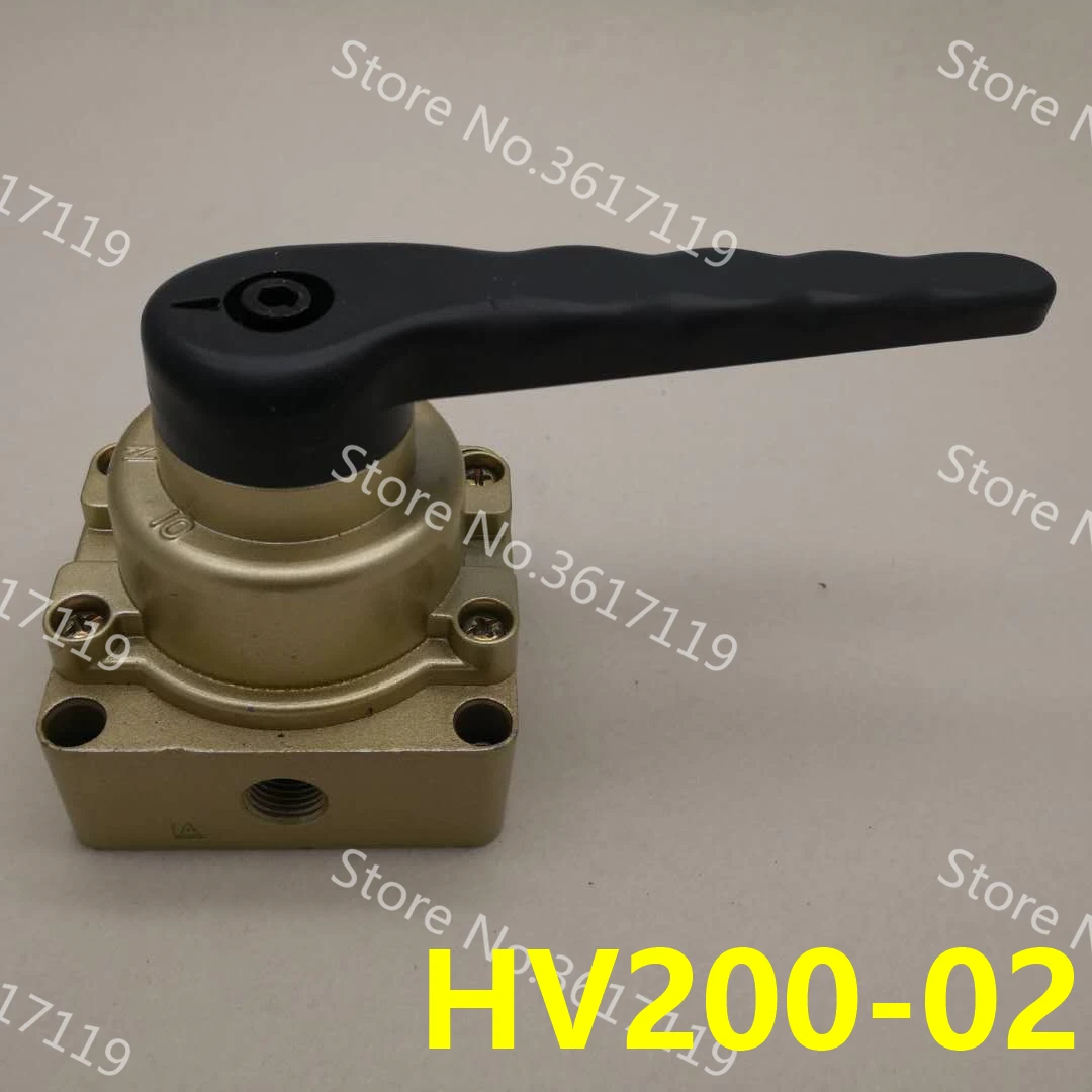HV-200D 3 Position 4 Way G1//4/" Pnematic Hand Lever Valve Hand-Switching Valve
