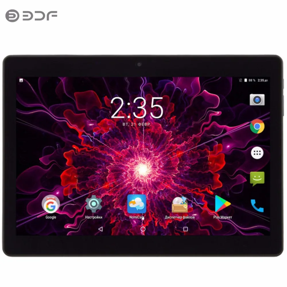 (RU) BDF 10 дюймов Android 6,0 планшетный ПК 1280*800 ips HD экран 2 Гб ОЗУ 16 Гб ПЗУ ультратонкие планшеты Sim 3g двойная камера 789 Phablet