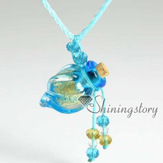 essential oil diffuser necklace wholesale handcrafted glass